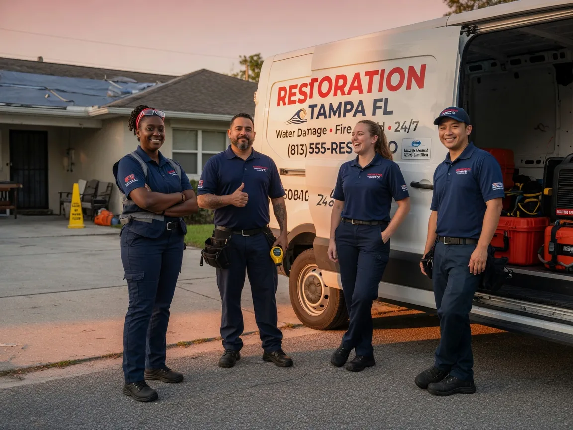 Water Damage Restoration company in Little Elm, TX